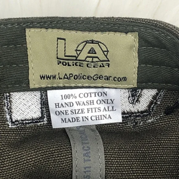 2009 511 5.11 Tactical Baseball Cap Hat Moss Green Olive Una Luce Per La Vita - Picture 9 of 11